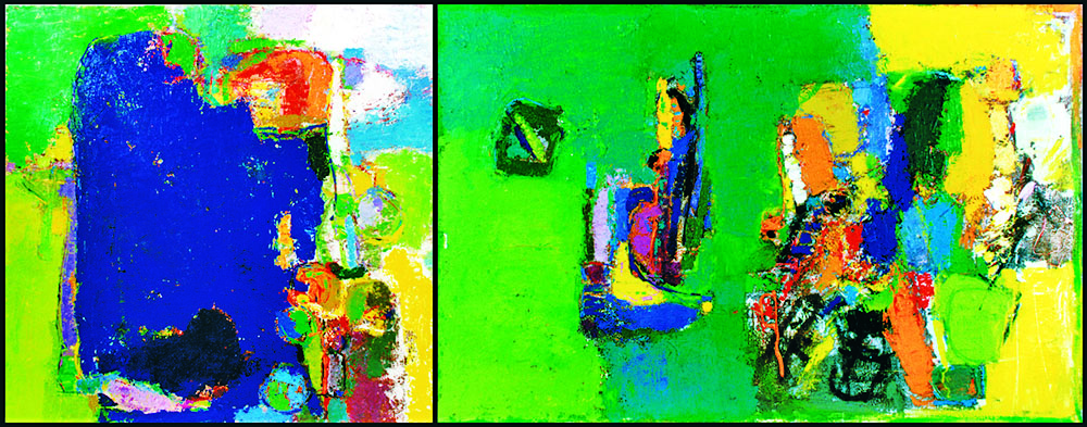 Диптих «Ніч ніжна». 2001. Полотно, олія